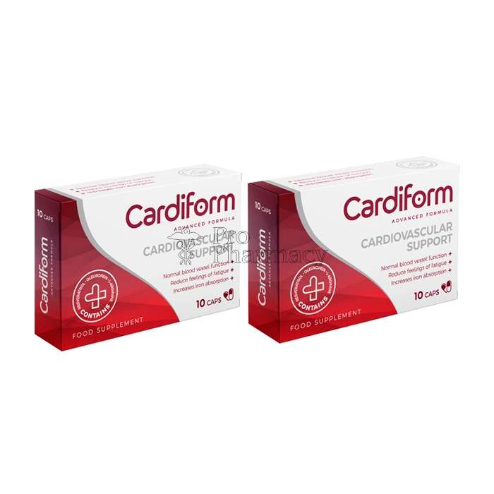 අධි රුධිර පීඩනය සඳහා කැප්සියුල Cardiform ස්ලොවේනියාවේ