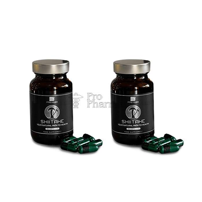 Capsules pour lhypertension Premium Shiitake Cardio En Belgique